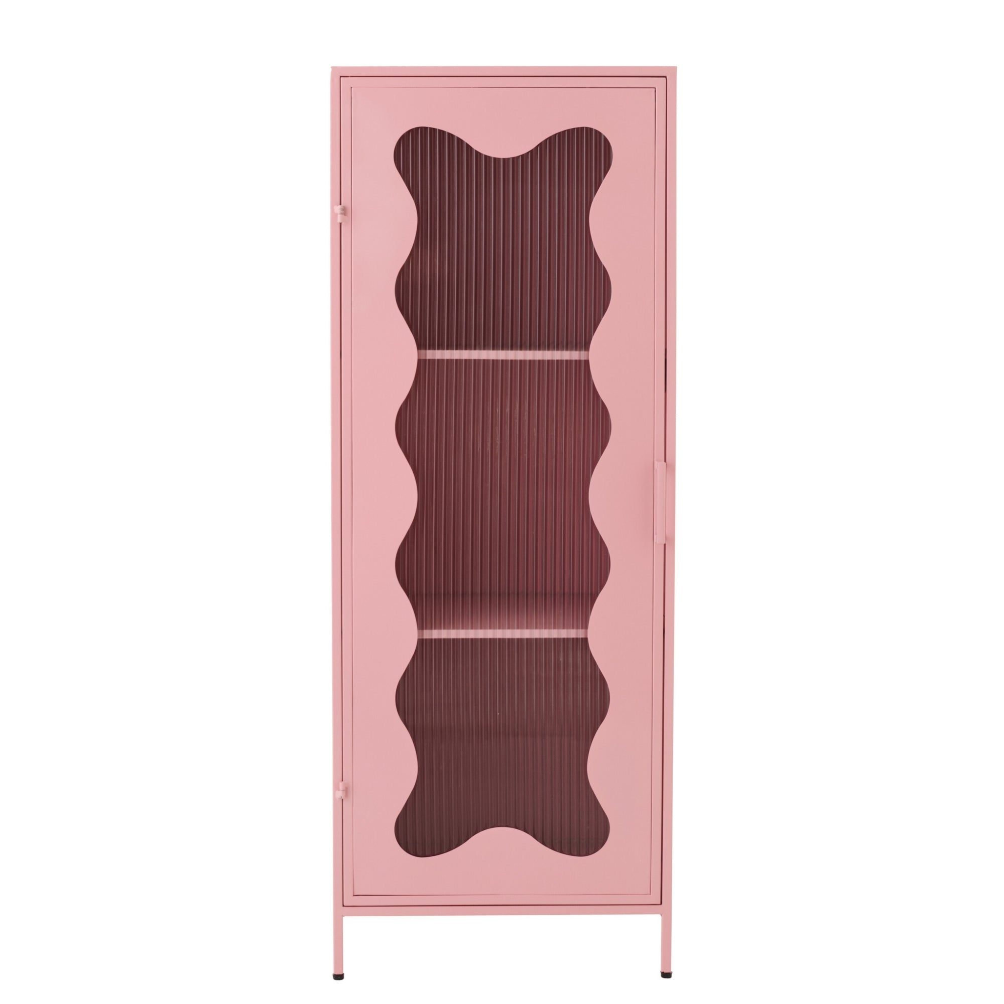 Kast Golf Ijzer/Glas Lichtroze J-Line