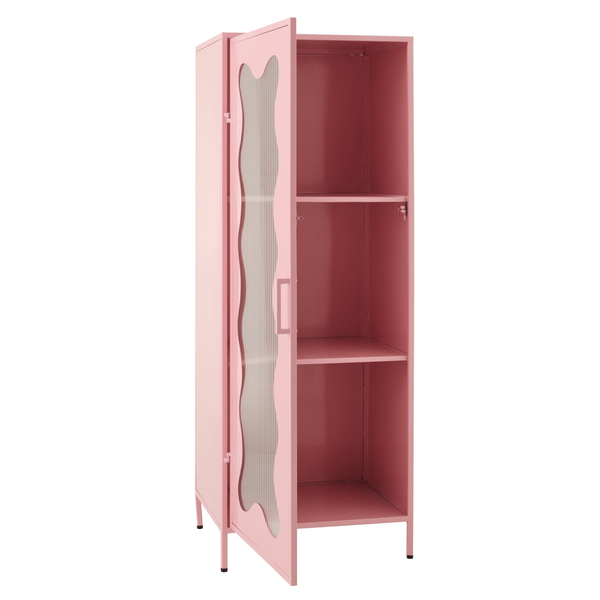 Kast Golf Ijzer/Glas Lichtroze J-Line
