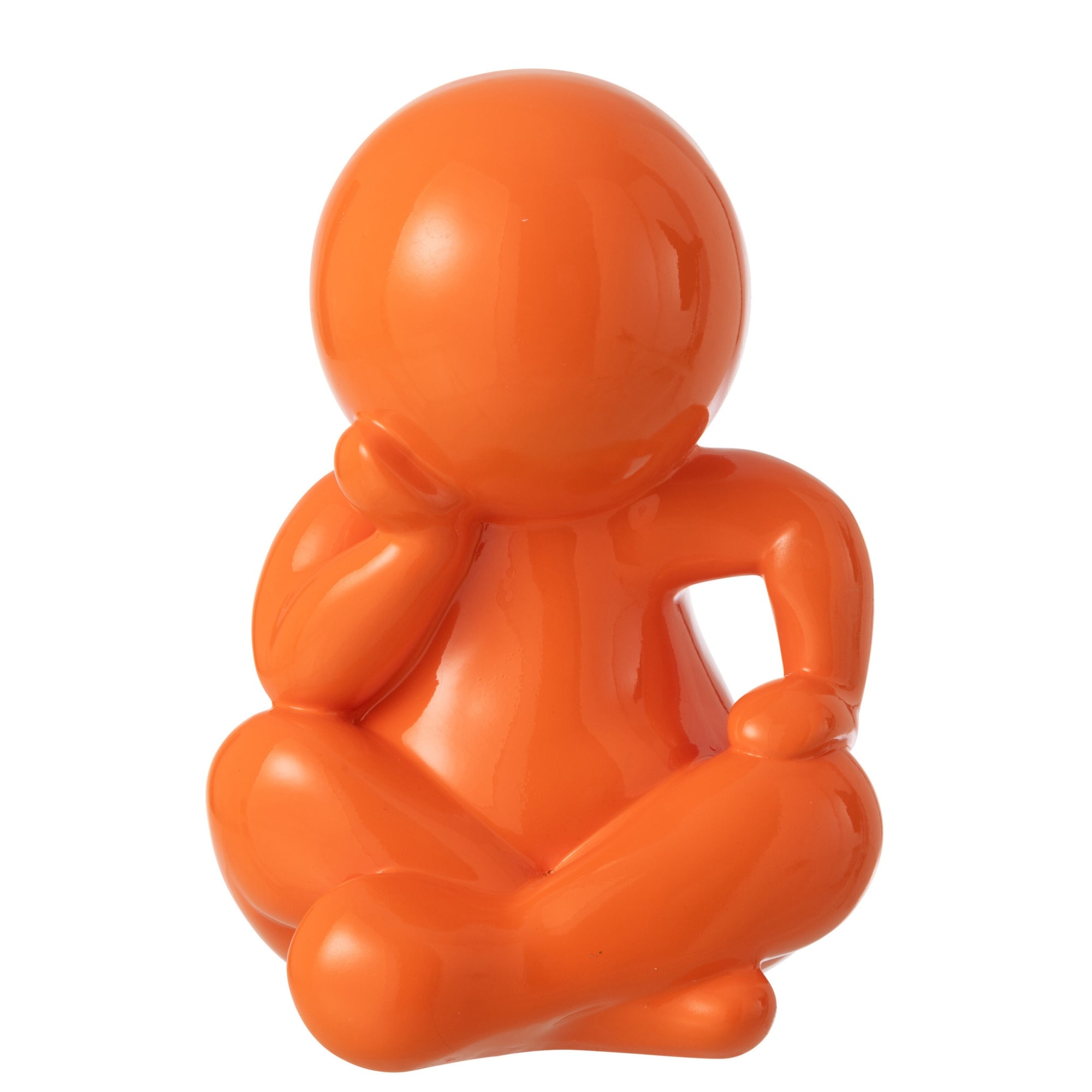 Beeldje Marcel Hars Donkeroranje J-Line