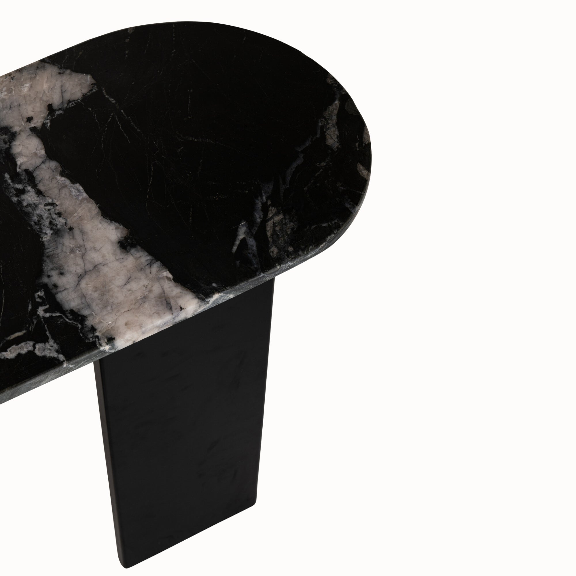 Console Mathilde Marmer Zwart J-Line