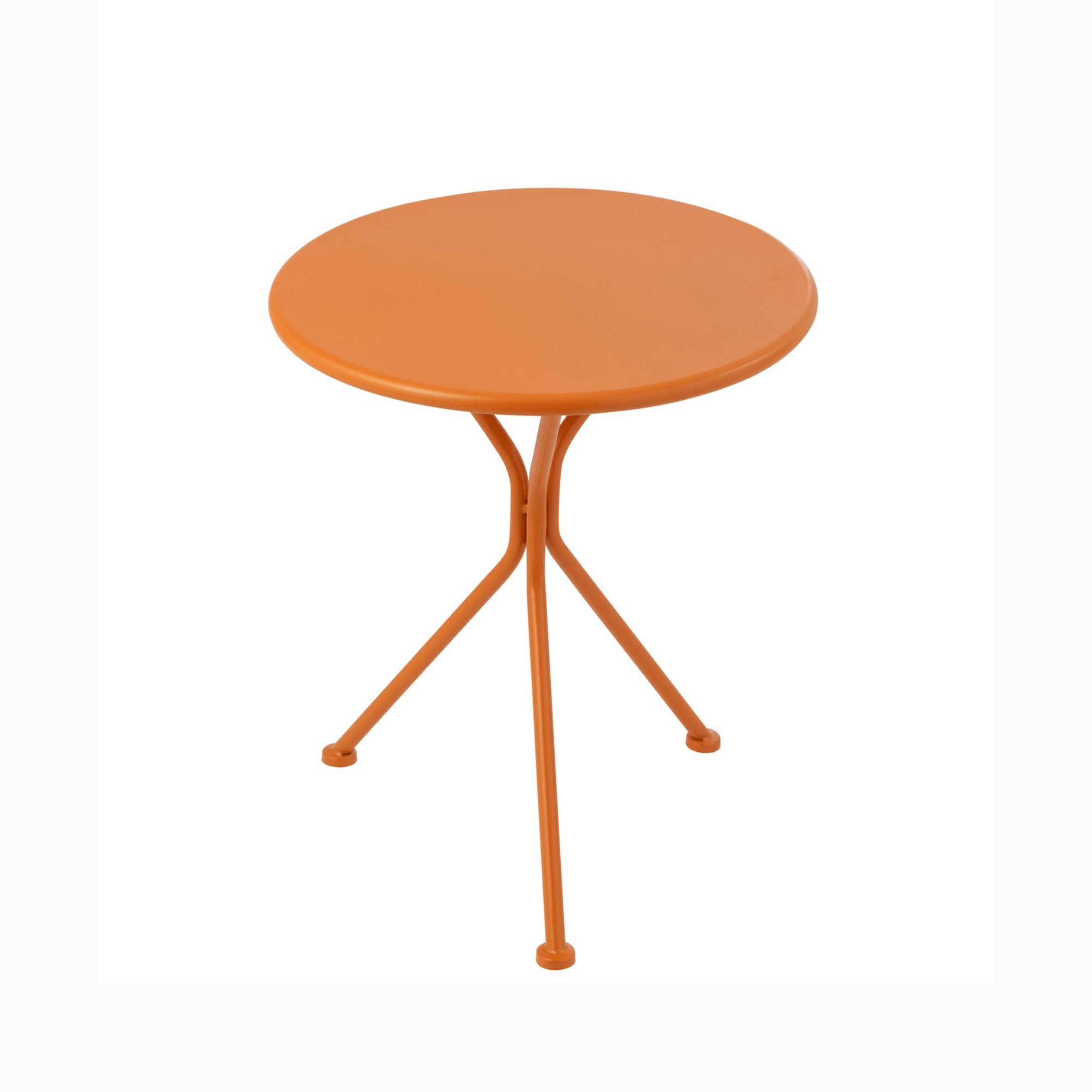 Tuintafel Tripod Rond Metaal Oranje Small J-Line