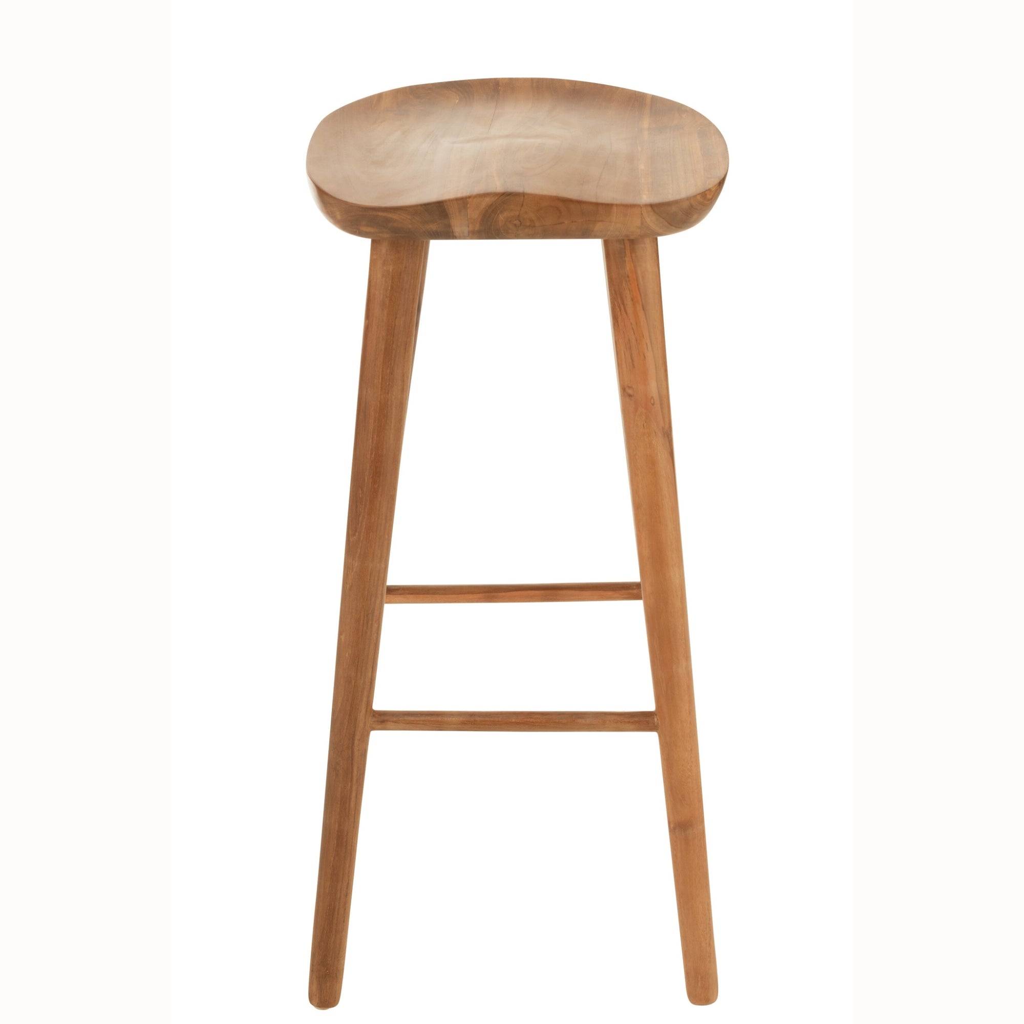 Barstoel Ana Teak Hout Bruin J-Line