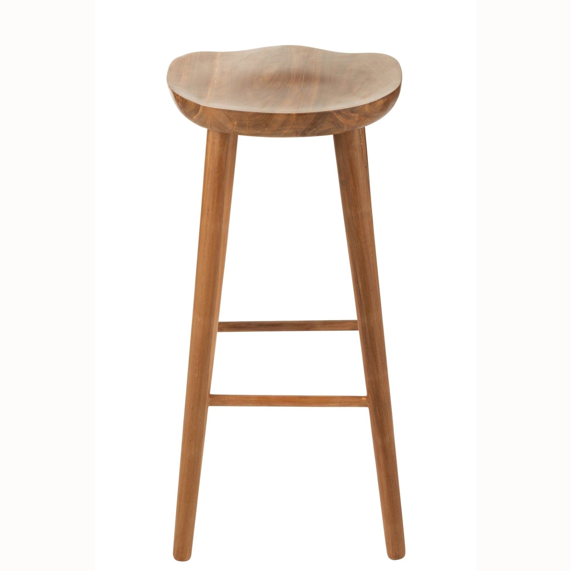 Barstoel Ana Teak Hout Bruin J-Line