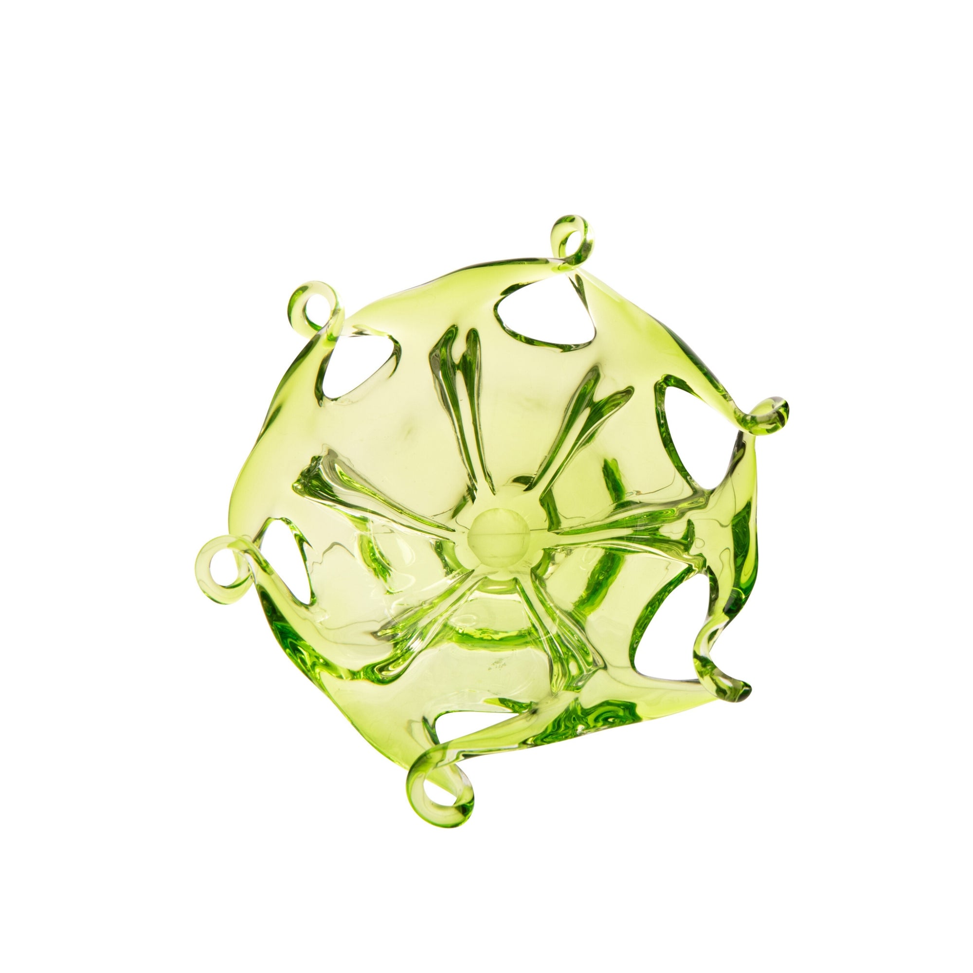 Decoratief Plateau Serena Glas Groen J-Line