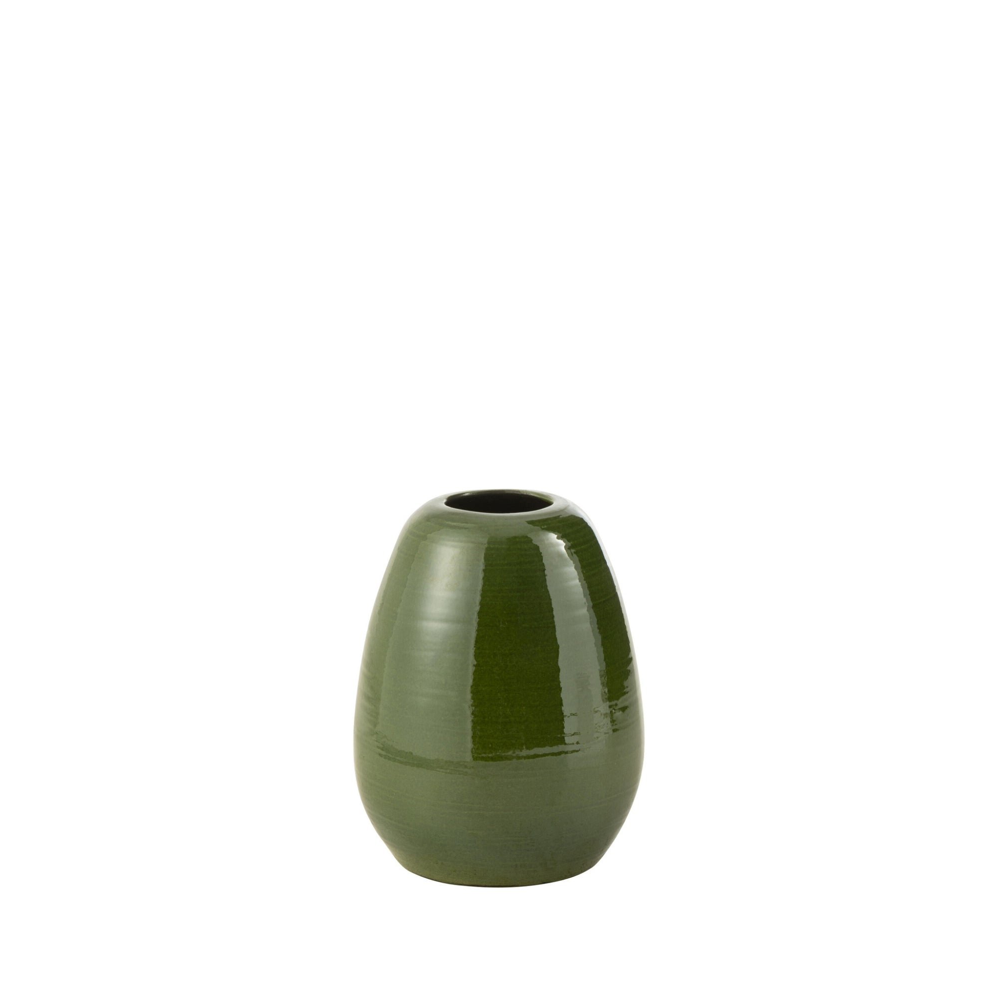 Vaas Lola Porselein Groen Small Ø23xH30cm J-Line