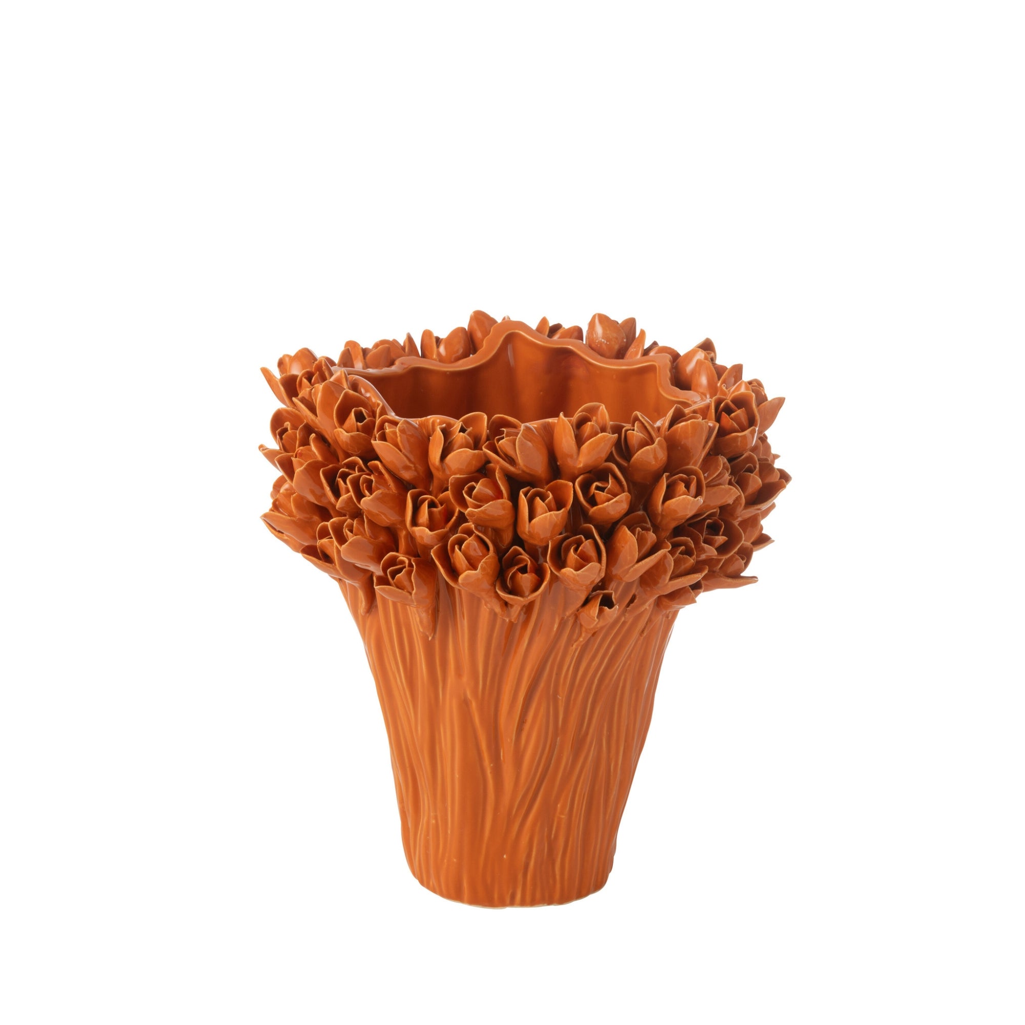 Vaas Ambrosia Keramiek Oranje Medium J-Line