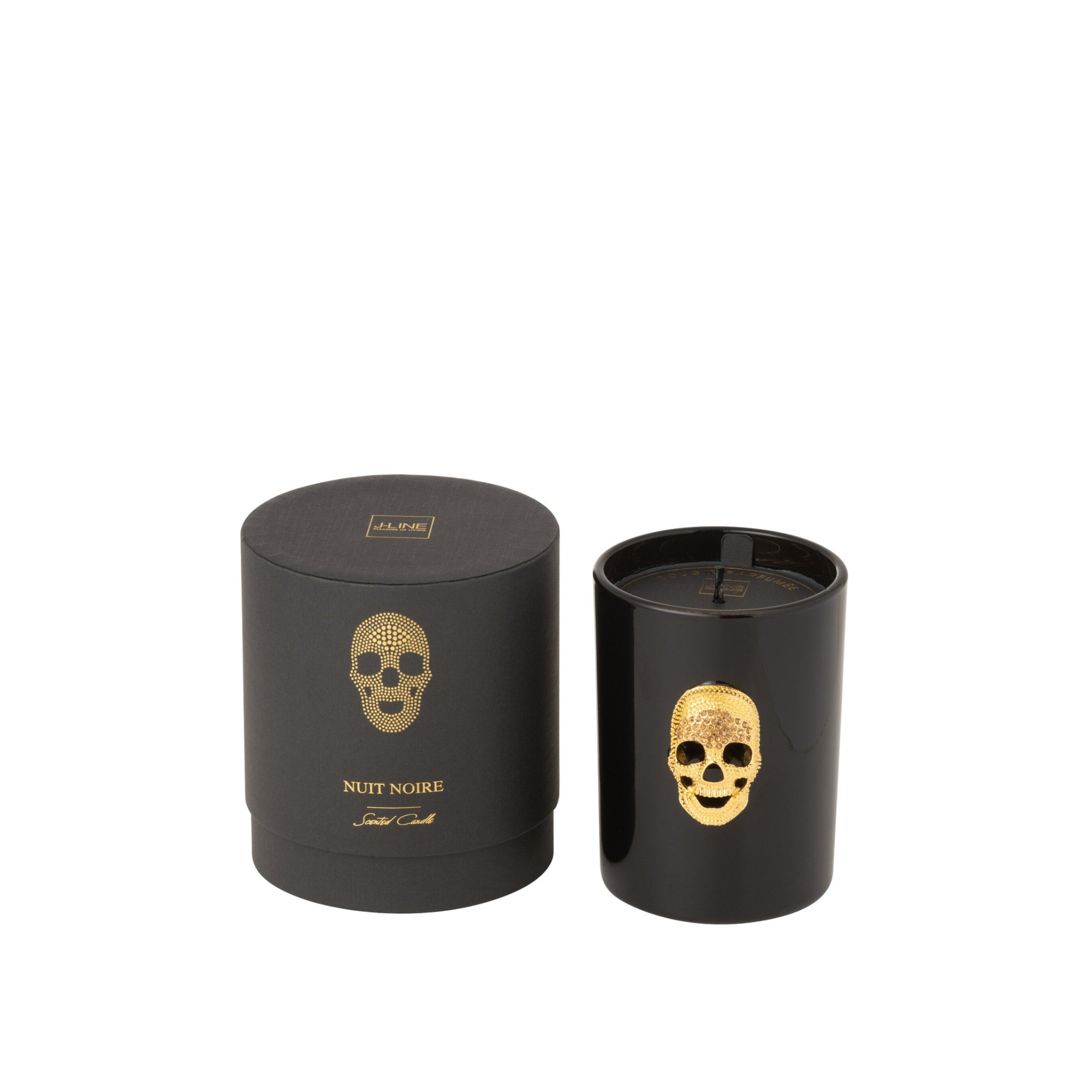 Geurkaars Doodskop Nuit Noire Small 43uur