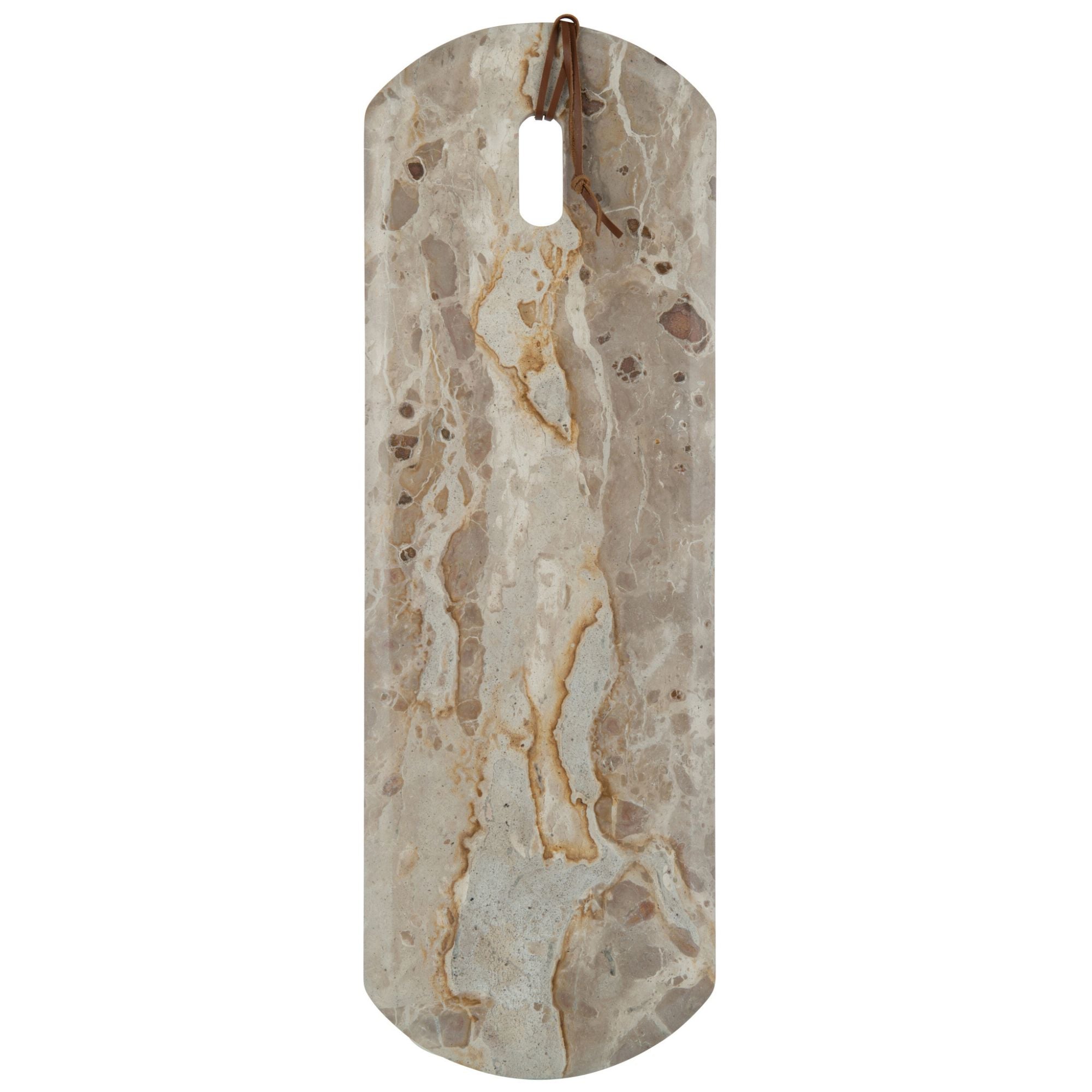 Plank Rechthoek Marmer Beige Large - 60x20x2cm