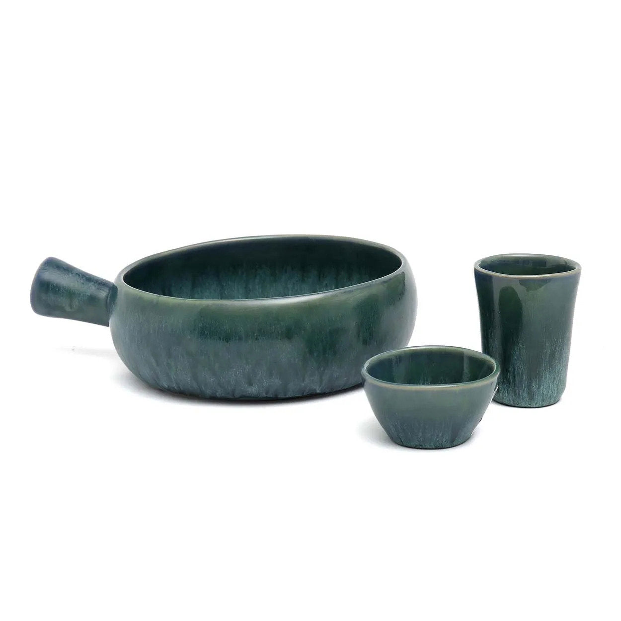 De Aqua Casserole met Handvat - Set van 4