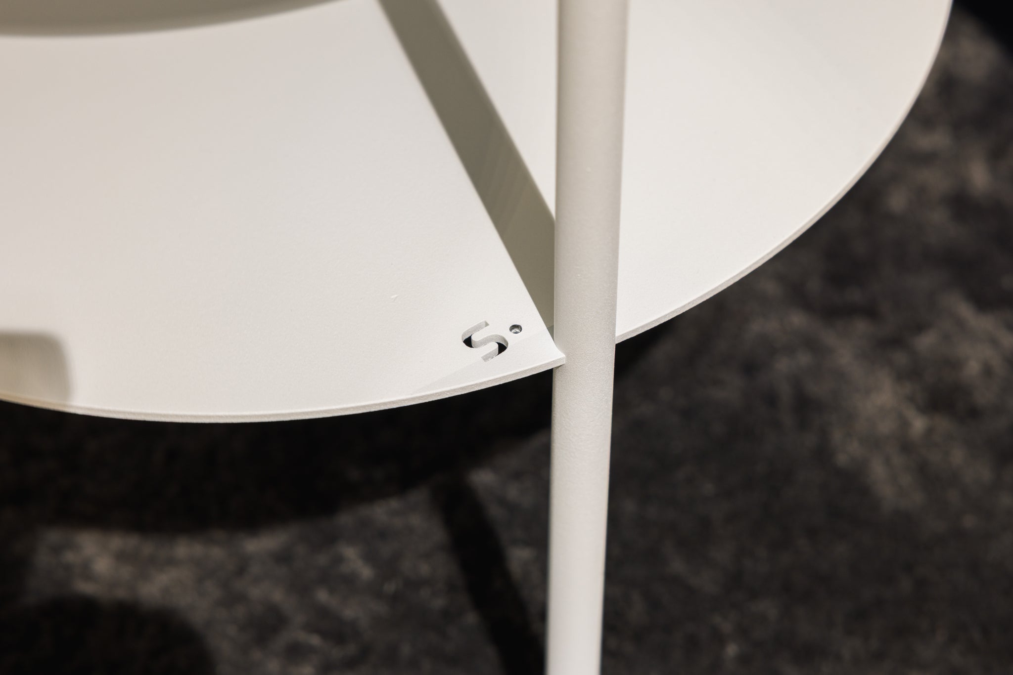 Dualux Koffietafel Wit Staal Steelful