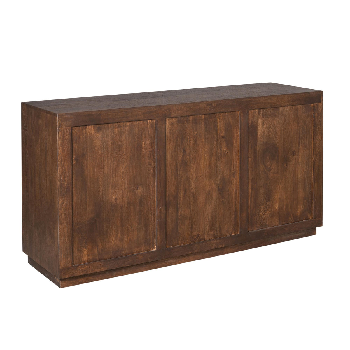 Dressoir Brussel Mangohout Bruin 3 Deuren 150cm Starfurn