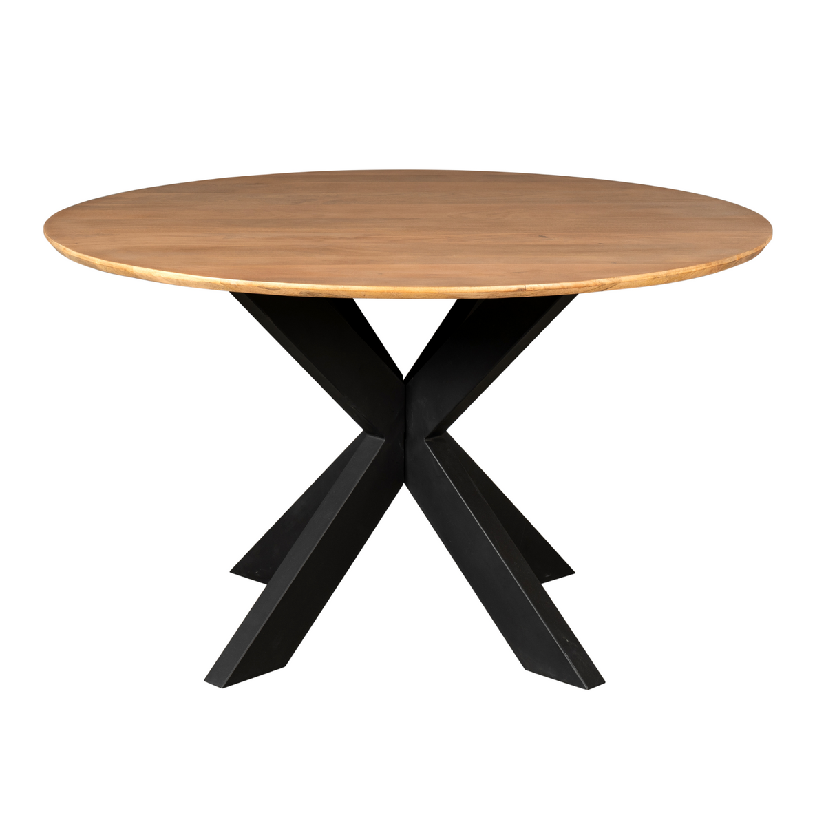 Eettafel Madison Mangohout Naturel Rond 150cm Starfurn
