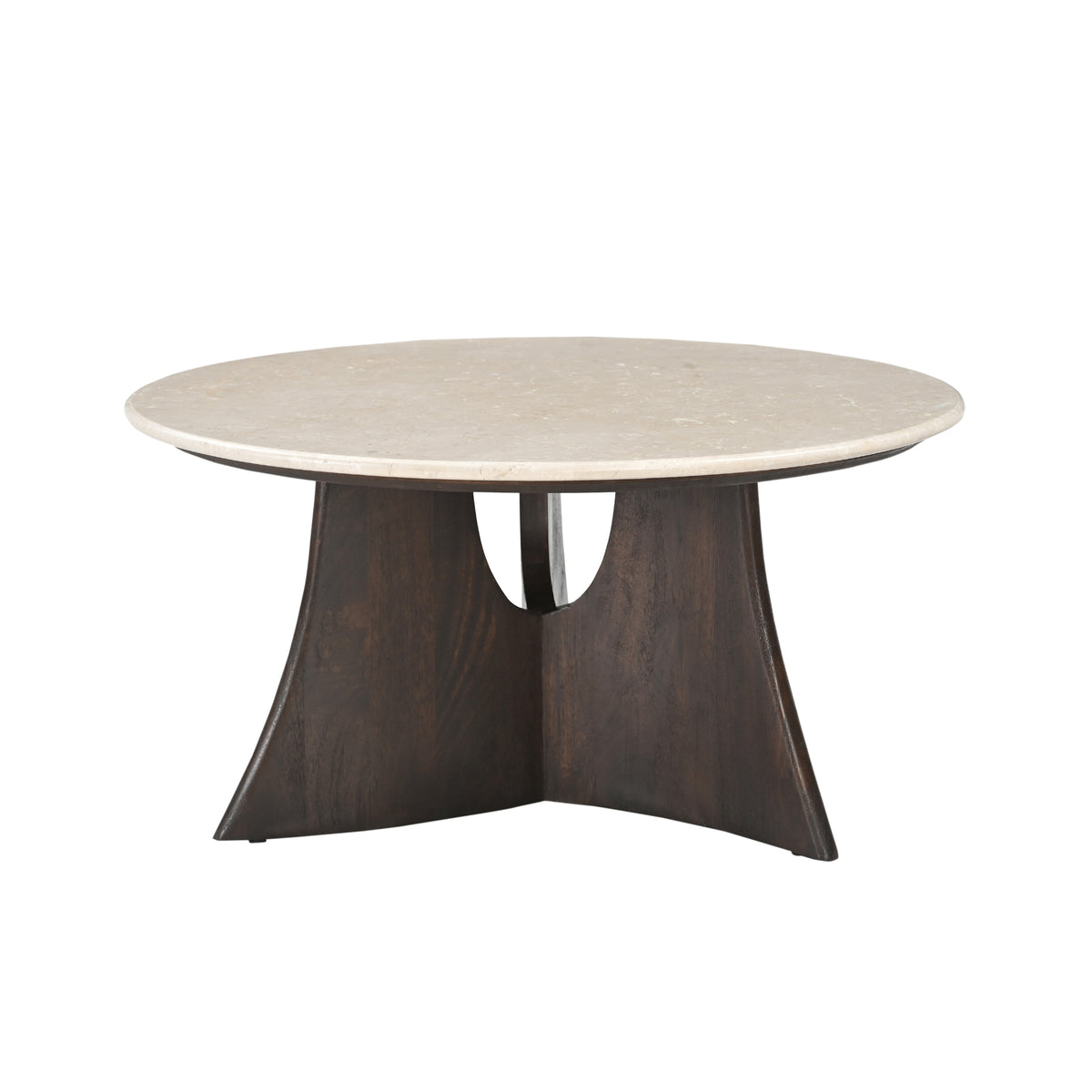 Salontafel Milo Botticino Marmer 80cm Starfurn