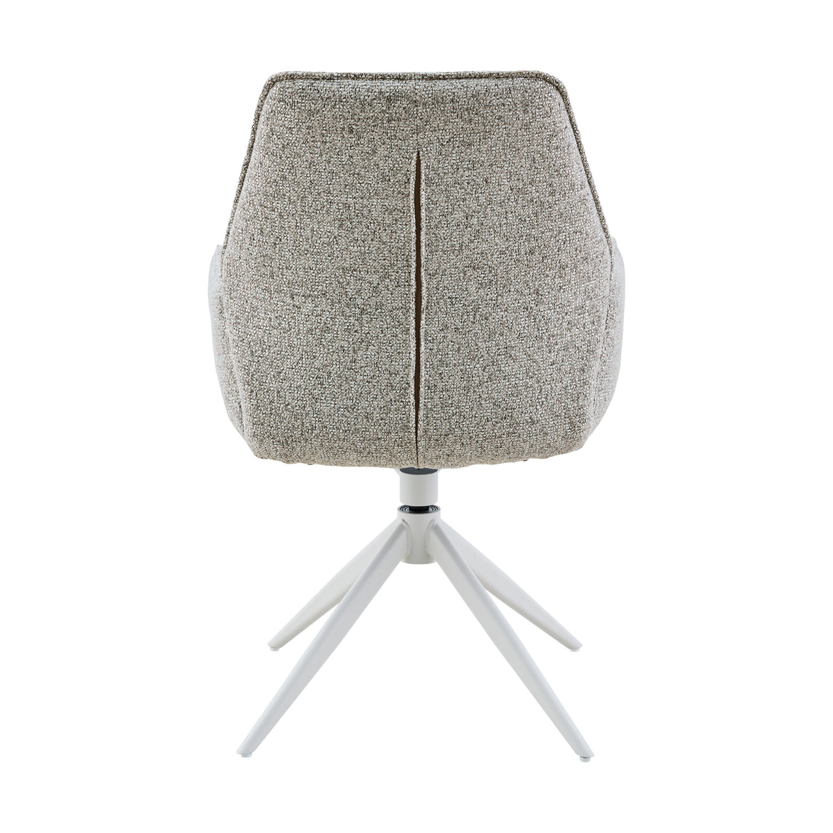 Eetkamerstoel Hera Stof Beige Met Armleuning Starfurn