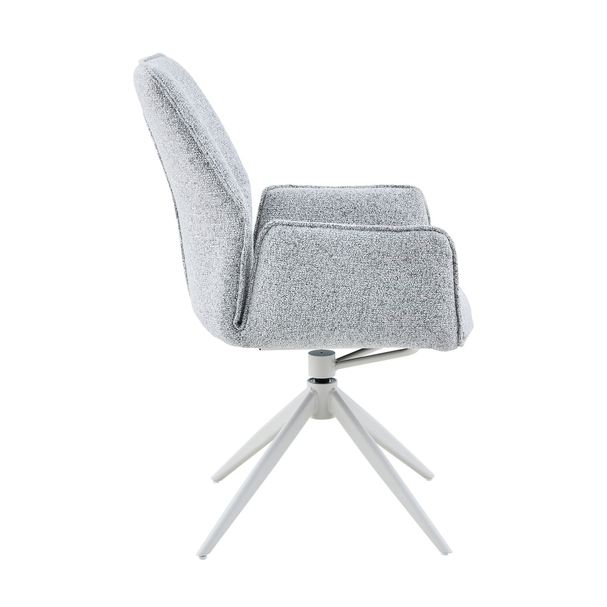 Eetkamerstoel Hera Stof Beige Met Armleuning Starfurn