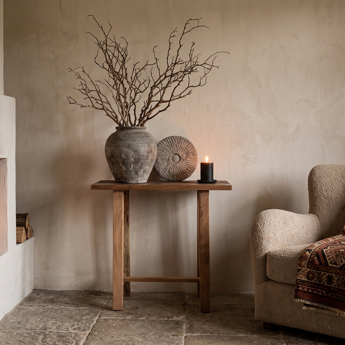 Farmwood Wandtisch/Sidetable - FSC-Recyclingholz Raw Materials