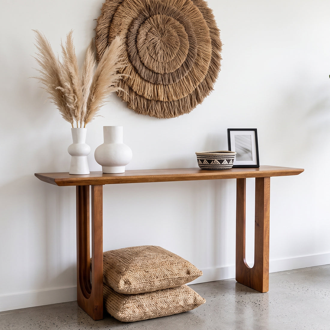 Sidetable Bullnose Chamfered Mangohout Raw Materials
