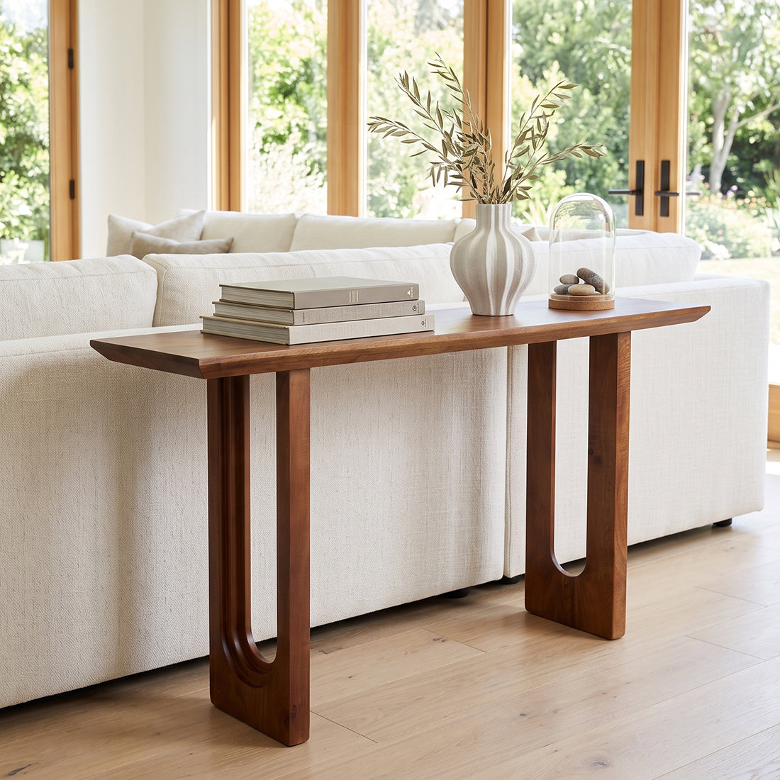 Sidetable Bullnose Chamfered Mangohout Raw Materials
