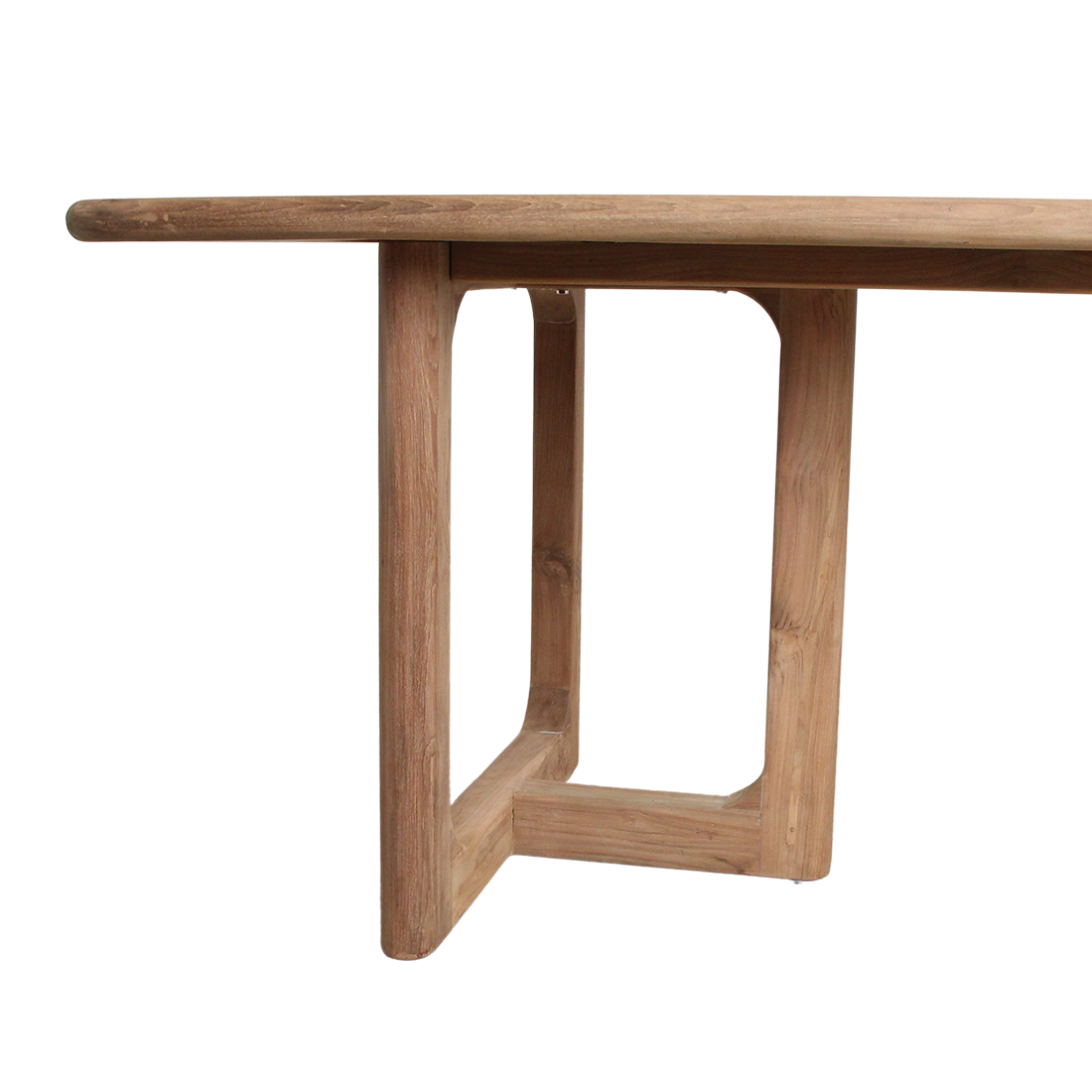 Primavera Teakholz-Gartentisch 200 cm Raw Materials