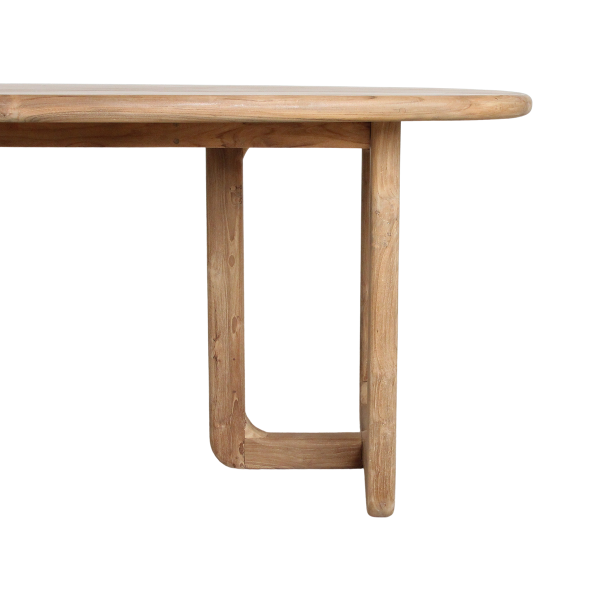 Invierno Eettafel Gerecycled Teakhout 200cm Raw Materials