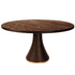 Arca Rib Eettafel Brown-gold 150 x 150 x 77 PTMD - Eetkamertafel - PTMD - livinglovely.nl