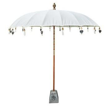 Bali Parasol - Crème - 180cm - Parasol - Todo Bien - livinglovely.nl