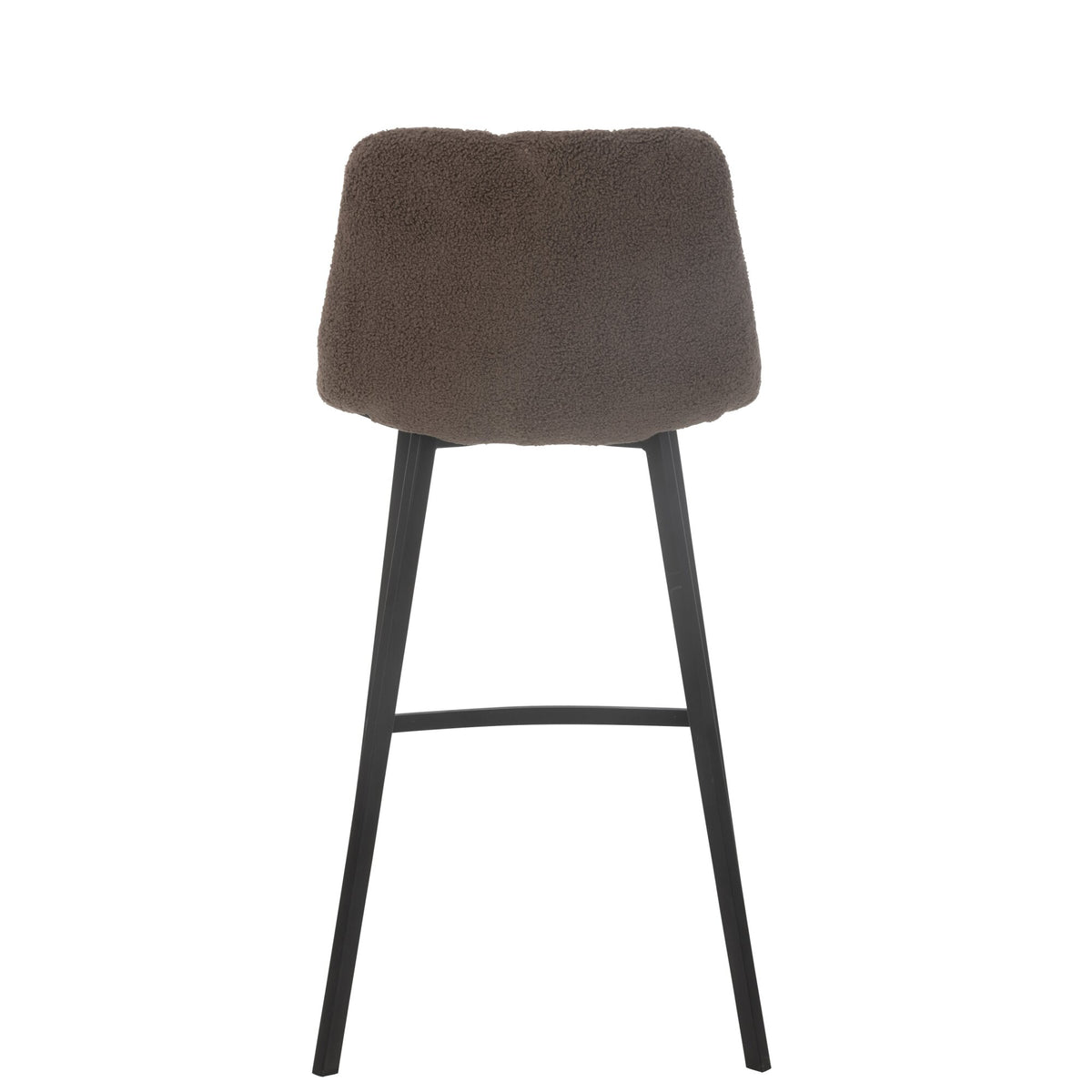 Barstoel Kent Metaal/Polyester Bruin J-Line