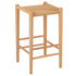 Barstoel Orientaal Essenhout/Touw Naturel - Barkruk - J-Line - livinglovely.nl