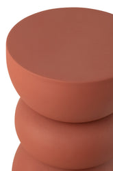 Bijzettafel Lise Ijzer Roest - Bijzettafel - J-Line - livinglovely.nl