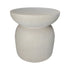Bijzettafel Magnesium Beige 40x40x40cm - Bijzettafel - Living Lovely - livinglovely.nl