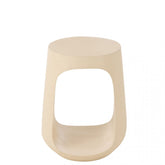 Bijzettafel Mangohout Wit - Bijzettafel - J-Line - livinglovely.nl