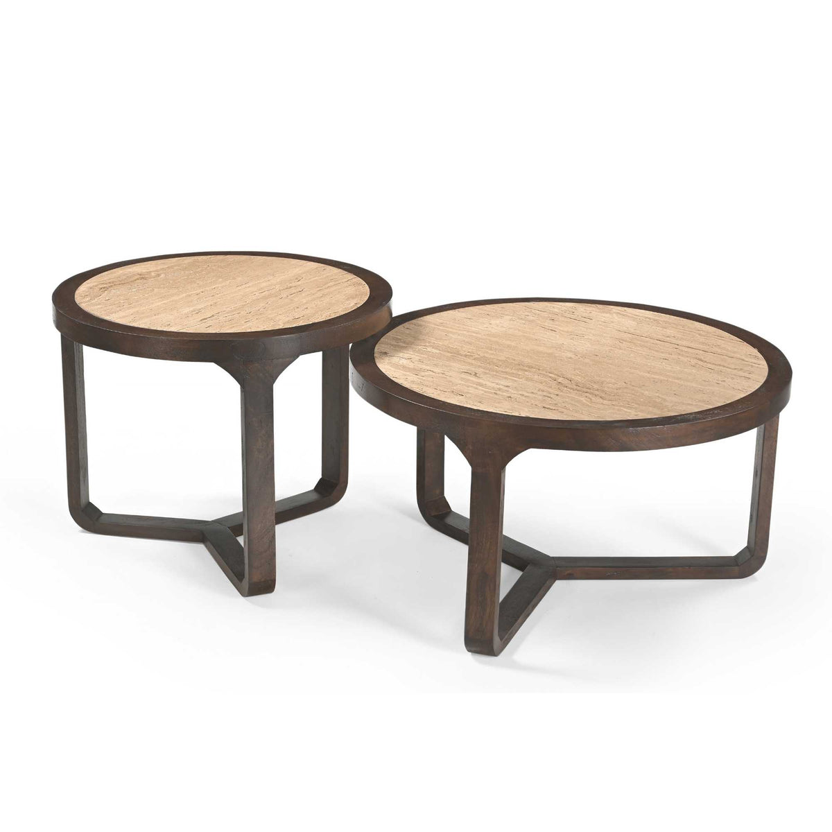 Morris salontafel en bijzettafel van Starfurn als set