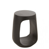 Bijzettafel Pod Gerecycleerd Hout Zwart - Bijzettafel - J-Line - livinglovely.nl
