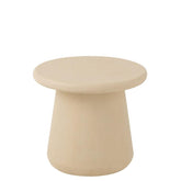 Bijzettafel Ram Plywood Beige - Bijzettafel - J-Line - livinglovely.nl