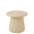 Bijzettafel Ram Plywood Beige - Bijzettafel - J-Line - livinglovely.nl