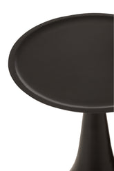 Bijzettafels Paro Mangohout Bruin/Zwart Set van 2 - Bijzettafel - J-Line - livinglovely.nl