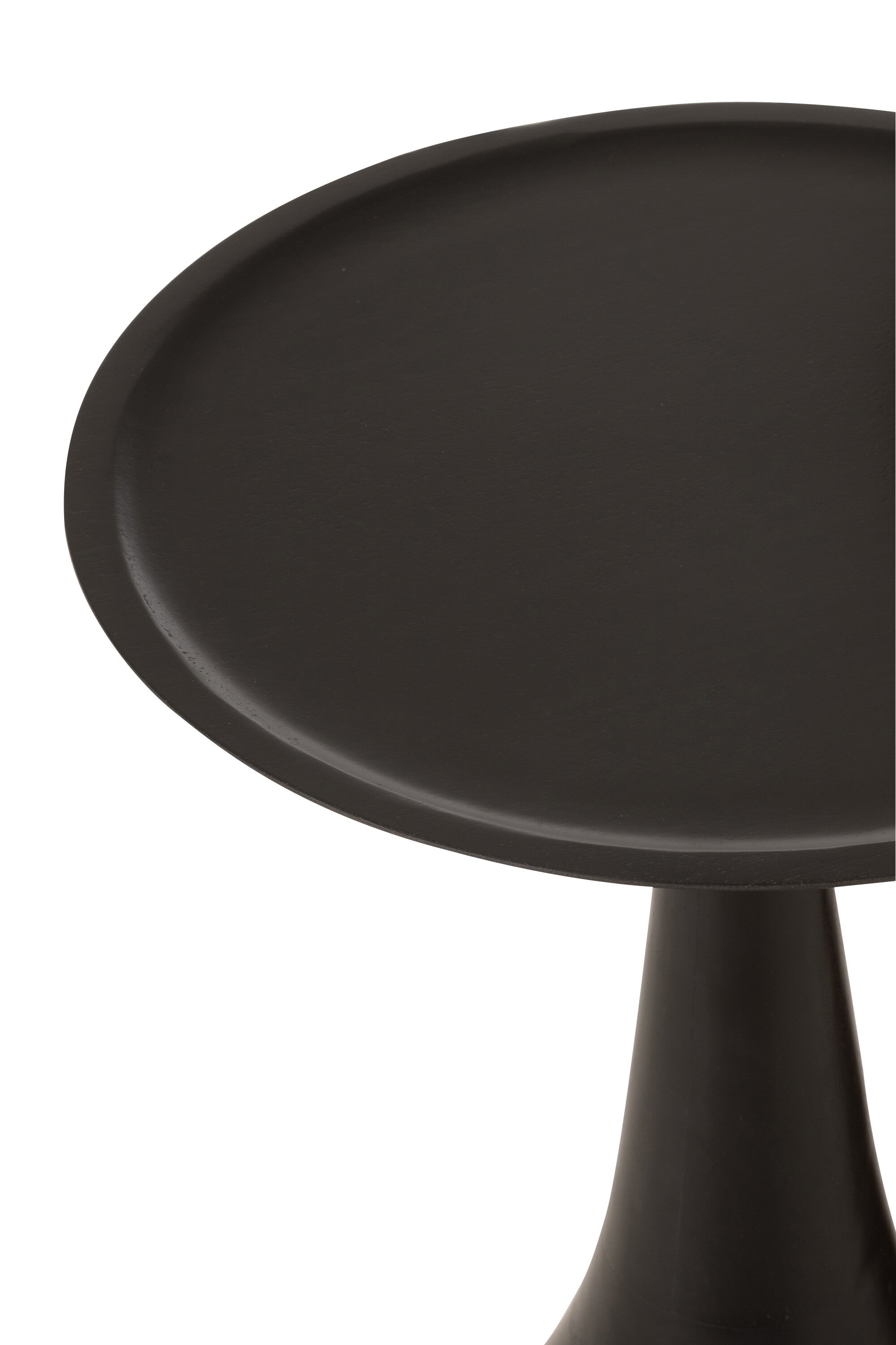Bijzettafels Paro Mangohout Bruin/Zwart Set van 2 - Bijzettafel - J-Line - livinglovely.nl