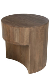Bijzettafels Toge Mango Hout Bruin Set van 2 - Salontafel - J-Line - livinglovely.nl