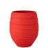 Bloempot Fiesta Keramiek Rood Large - Pot - J-Line - livinglovely.nl