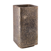 Bloempot Indira - Aluminium - Goud- Set van 2 PTMD - Pot - PTMD - livinglovely.nl