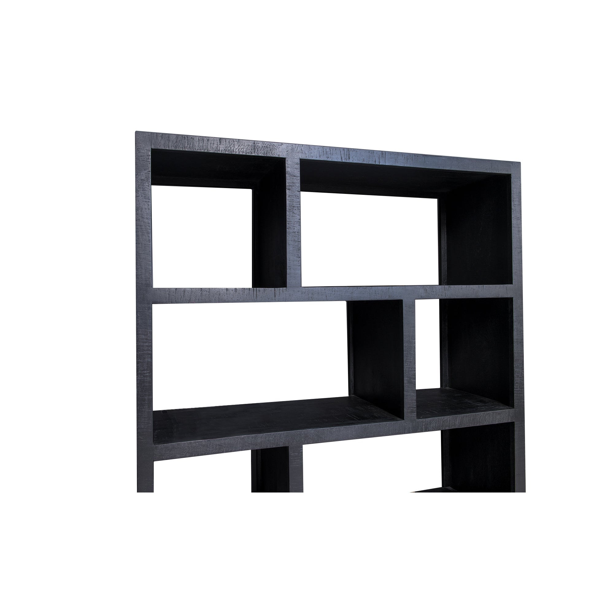 Boekenkast Jaxx 145cm in kala mangohout, L145cm x B50cm x H230cm