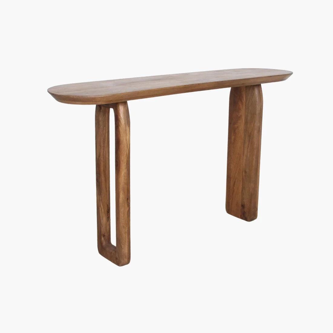Bullnose Sidetable Raw Materials - Sidetable - Raw Materials - livinglovely.nl
