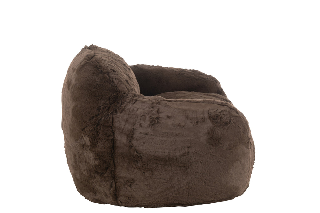 Cutie 1-zits Sofa Brown Small J-Line - Fauteuil - J-Line - livinglovely.nl