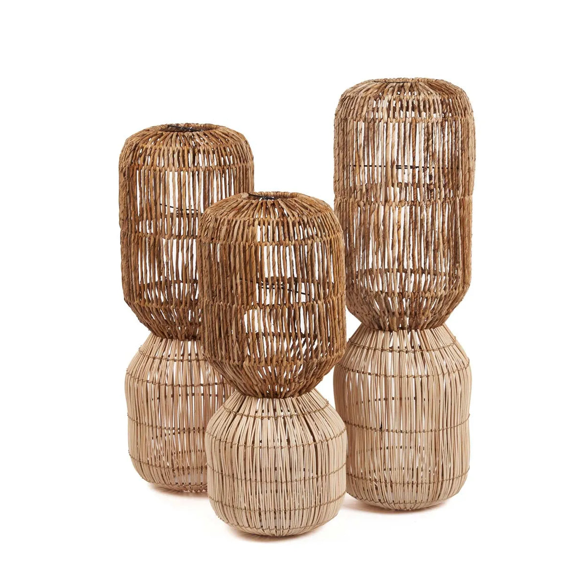 De ChemChem Hanglamp- Naturel - L - Hanglamp - Bazar Bizar - livinglovely.nl