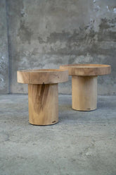 De Quichua Bijzettafel - Naturel - Bijzettafel - Bazar Bizar - livinglovely.nl