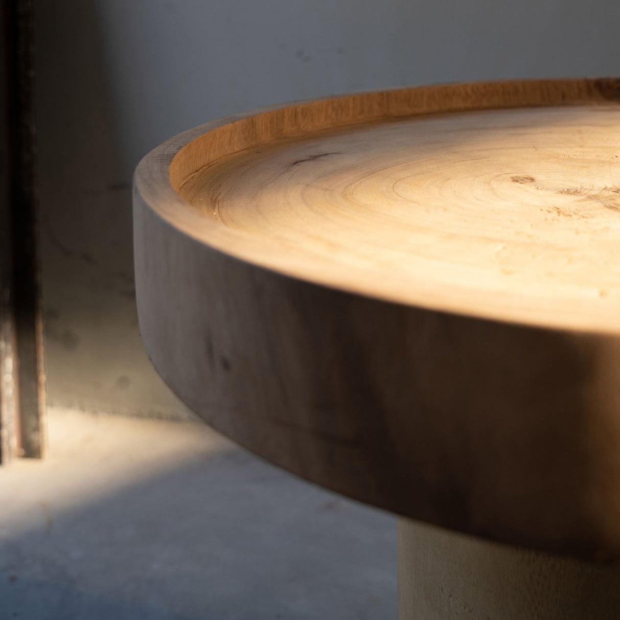 De Quichua Bijzettafel - Naturel - Bijzettafel - Bazar Bizar - livinglovely.nl