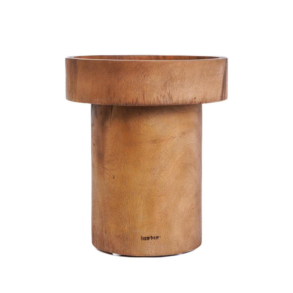De Quichua Bijzettafel - Naturel - Bijzettafel - Bazar Bizar - livinglovely.nl