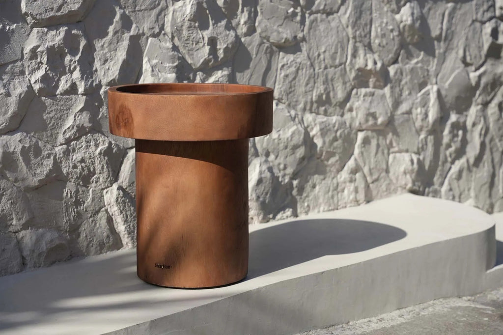 De Quichua Bijzettafel - Naturel - Bijzettafel - Bazar Bizar - livinglovely.nl