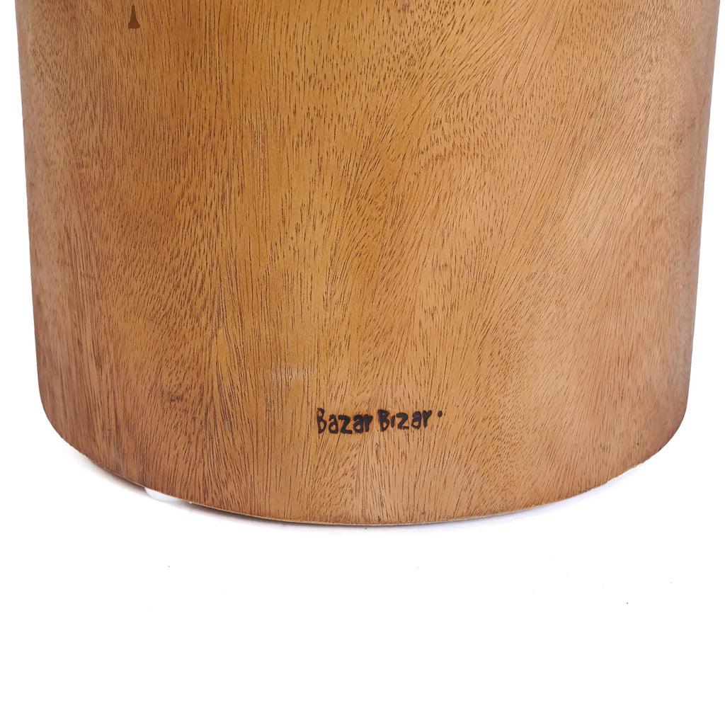 De Quichua Bijzettafel - Naturel - Bijzettafel - Bazar Bizar - livinglovely.nl