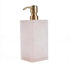 De Resin Zeepdispenser- Roze Wit - Keukenaccessoire - Bazar Bizar - livinglovely.nl